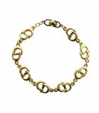 クリスチャンディオール Christian Dior ブレスレット アクセサリー バングル CD ロゴ 刻印 ゴールド色 ■GY18 /MQ ■OH