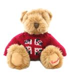 ハロッズ Harrods ぬいぐるみ ハロッズベア ニット 赤 レッド /JS ■GY18