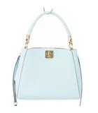 ケイトスペード KATE SPADE フィービー トップ ハンドル サッチェル ハンドバッグ ショルダーバッグ 2way レザー ターンロック 水色 青 ブルー KF553 /AH5 ■GY18