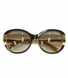 ルイヴィトン LOUIS VUITTON プティ スプソン キャットアイ 眼鏡 サングラス メタルフレーム グラデーション ラメ ロゴ 56□17-135 茶色 ブラウン Z0487E /XZ ■OH ■GY18