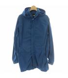 ザノースフェイス THE NORTH FACE サンプル品 マウンテンパーカー レインコート ウィンドシェル ロング アウター フード フーディ ロゴ L 青 ブルー /MP ■GY18