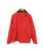  ロシニョール ROSSIGNOL ジップアップジャケット フード付き ロゴ プリント ウインタースポーツ M 赤 レッド /MN11 ■GY11