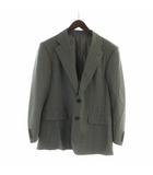 バーバリーズ Burberrys ヴィンテージ タスマニアウール 2B テーラード ジャケット シングル 背抜き グレー ■GY11 /MQ