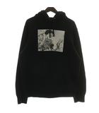 シュプリーム SUPREME 17AW AKIRA Arm Hooded Sweatshirt パーカー スウェット 長袖 裏起毛 プルオーバー ロゴ プリント M 黒 ブラック /XZ ■GY42
