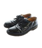 ドクターマーチン DR.MARTENS ビジネスシューズ レザー 靴 外羽根 ロゴ 7 26cm 黒 ブラック ■GY18 /MQ