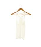 タンクトップ ノースリーブカットソー S 白 /CX ■OS ■GY18