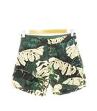 モンクレール MONCLER BOXER MARE 水着 スイミングパンツ ナイロンショートパンツ ボタニカル リーフ 総柄 S 緑 グリーン C10910078000 53992 /AH1 ■GY17