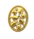 クリスチャンディオール Christian Dior ピンブローチ アクセサリー パフューム 香水瓶 ゴールドカラー 金色 ■GY11 /MQ