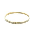 ロエベ LOEWE バングル ブレスレット アクセサリー アナグラム ゴールドカラー 金色 ■GY11 /MQ ■OH