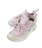 ナイキ NIKE AIR MAX AXIS スニーカー レースアップ ロゴ ナイロン メッシュ 軽量 女の子 ガールズ 19.0cm ピンク AH5223-500 /CK25 ■GY18