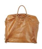 アイグナー AIGNER Etienne Aigner ガーメントバッグ 2way ショルダーバッグ レザー セカンドバッグ付 ハンガー付 茶 ブラウン /MN1 ■GY11