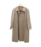 バーバリーズ Burberrys PRESTIGE COLLECTION プレステージコレクション 金タグ ヴィンテージ バルマカーン コート ステンカラー シルクライナー付き 裏ノバチェック 90 165 ベージュ系 /UO