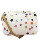 ポールスミス PAUL SMITH ショルダーバッグ ボタン柄 プリント 総柄 白 ホワイト /AE ■GY18