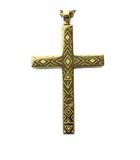 ポリス POLICE ネックレス アクセサリー ペンダント ロゴ 十字架 クロス ゴールド色 ■GY18 /MQ