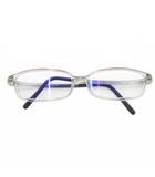  J!NS ジンズ めがね メガネ アイウェア 度あり スクエア 54.8□15.6-140.2 グレー /AE ■GY18