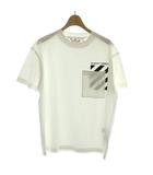 オフホワイト OFF WHITE Tシャツ カットソー 半袖 ロゴ S 白 ホワイト 黒 ブラック OWAA102C99JER001 /MP ■GY18