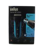  ブラウン BRAUN Series 3 ProSkin シェービング 髭剃り 電気シェーバー 青 ブルー 黒 ブラック 3010s /MP ■GY18