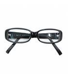 アニエスベー agnes b. 眼鏡 メガネ スクエア フルリム 星マーク 度入り 52口15-140 黒 ブラック /JS ■GY18