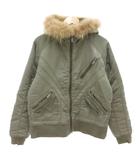 レッドウィング REDWING フライトジャケット 中綿 フード ナイロン カーキ /AE ■GY18