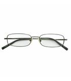 プラダ PRADA 眼鏡 メガネ レンズなし メタルフレーム スクエア ロゴ 50□17-137 カーキ VPR54E /XZ ■OH ■GY11