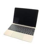 アップル Apple A1534 MacBook ノートパソコン ノートブック PC 8GB Core m5 SSD512 ロゴ 本体 動作確認済 ゴールドカラー 金色 /MQ ■GY27