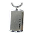 ポリス POLICE ネックレス アクセサリー ペンダント ロゴ ステンレススチール シルバー色 ■GY11 /MQ