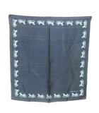 セリーヌ CELINE スカーフ スクエア ロゴ 馬車柄 紺 ネイビー /AO6 ■GY18