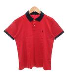 ゴルフ GOLF ポロシャツ 半袖 ポニー刺繍 M 赤 レッド 紺 ネイビー /GV ■GY17