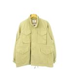 エドウィン EDWIN フィールドジャケット M65 ミリタリー 巾着付き M ベージュ /AH13 ■GY18