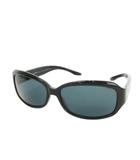 RALPH RALPH LAUREN サングラス セルフレーム オーバル ロゴ 59 15 125 黒 ブラック /MN4 ■GY18