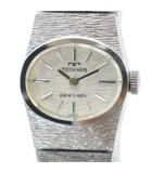 テクノス TECHNOS 腕時計 ウォッチ 手巻き ロゴ シルバー色 ■GY18 /MQ