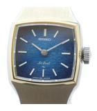 セイコー SEIKO 1120-3080 腕時計 ウォッチ 手巻き 青文字盤 ロゴ シルバー色 ■GY18 /MQ