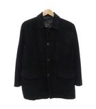 バーバリーズ Burberrys ヴィンテージ ジャケット ショートコート パイル生地 MA 黒 ブラック /AE ■GY18