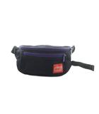 マンハッタンポーテージ Manhattan Portage ウエストバッグ ボディバッグ ショルダー ロゴ ナイロンキャンバス 黒 ブラック ■GY17 /MQ