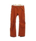 バートン BURTON スキーウェア パンツ S ロゴ刺繍 茶 ブラウン /AE ■GY17