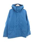 バートン BURTON 美品 スノーボードウェア ジャケット S ゴアテックス ロゴ刺繍 ジップアップ フード 青 ブルー /AE ■GY17