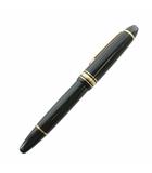 モンブラン MONT BLANC ジャンク品 マイスターシュテュック149 MEISTERSTUCK149 万年筆 文房具 筆記用具 ペン先14K ロゴ 黒 ブラック ゴールド色 /XZ ■GY18
