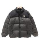ザノースフェイス THE NORTH FACE 00s 700Fill NUPTSE JACKET ヌプシ ダウンジャケット ロゴ 刺繍 XL 黒 ブラック 014030 /AE ■GY18