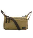 ポーター PORTER 吉田カバン プラン PLAN ショルダーバッグ ナイロン ロゴ 茶色 ブラウン /XZ ■GY18