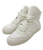 プラダスポーツ PRADA SPORT スニーカー シューズ ハイカット ロゴ サイドジップ 35.5 22.5cm 白 ホワイト /AE ■GY18