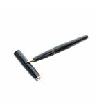 モンブラン MONT BLANC 万年筆 文房具 筆記用具 ロゴ 黒 ブラック 筆記未確認 ■GY11 /MQ