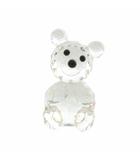 スワロフスキー SWAROVSKI フィギュリン 置物 オブジェ インテリア クリスタル 熊 クマ ベアー クリア /XZ ■GY18