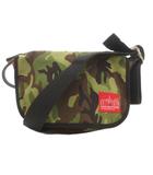 マンハッタンポーテージ Manhattan Portage ショルダーバッグ 斜め掛け クロスボディ ロゴ カモフラ柄  迷彩柄 コーデュラナイロン カーキ 茶 ブラウン /GV ■GY13