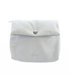 ディオール Dior ポーチ 小物入れ ロゴ タオル付き 白 ホワイト ■GY18 /MQ