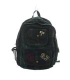 リュックサック バックパック ブラックウォッチ ロゴ チェック柄 緑 グリーン ■GY18 /MQ