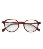 ヴィヴィアンウエストウッド Vivienne Westwood 眼鏡 メガネ セルフレーム デモレンズ べっ甲柄 ロゴ 47□19-140 茶色 ブラウン 40-0008 /XZ ■GY11