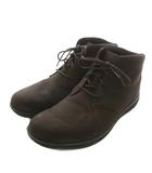 ティンバーランド Timberland EDGEMONT チャッカブーツ スエード レザー レースアップ ロゴ US12W 30cm 茶色 ブラウン A14GX /XZ ■GY18