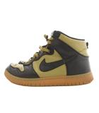 ナイキ NIKE DUNK HIGH BY YOU ダンク スニーカー シューズ ハイカット 27cm カーキ ブラック DV2273-900 /UO ■GY11