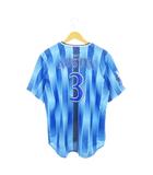  ハイクオリティーレプリカユニフォーム 横浜DeNaベイスターズ HOME No.3 オースティン 半袖シャツ ロゴ 野球 観戦 ファン M 青 ブルー /AH7 ■GY11
