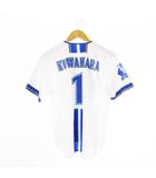  ハイクオリティーレプリカユニフォーム 横浜DeNaベイスターズ HOME No.1 桑原将志 半袖シャツ ロゴ 野球 観戦 ファン S 白 ホワイト /CK3 ■GY11